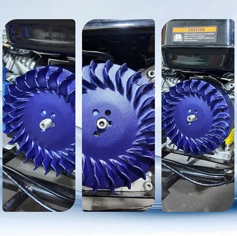 Upgrade Aluminum Flywheel 10krpm For Predator 212cc 196cc 224cc NonHemi Cast,For Honda GX200,For Coleman CT200U mini bikes，69730 69736 Red in Saudi Arabia
