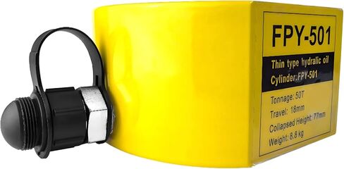 5 طن من أسطوانة جاك الهيدروليكية منخفضة 0.28 "السكتة الدماغية Porta RAM رامب الرفع الصناعي تراجع تلقائيا لإنشاء بناء شحن in Kuwait