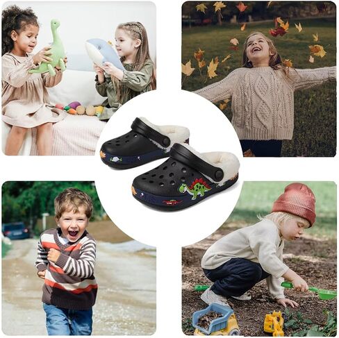 OHSNMAKSL Toddler Clog Slippers Garden Sandals Slip On Water Shoes Sneakers Cartoon Slides for Boys and Girls Children Beach Pool Shower in Kuwait