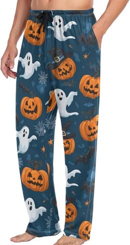 Colorful Dinosaurs Pajama Pants Dog Bone Footprint Lounge Sleepwear PJs Men's Pajama Bottoms Lightweight Sleep Pants L in Kuwait