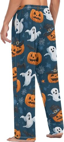 Colorful Dinosaurs Pajama Pants Dog Bone Footprint Lounge Sleepwear PJs Men's Pajama Bottoms Lightweight Sleep Pants L in Kuwait