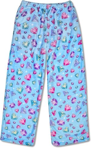 iscream Big Girls Silky Soft Plush Fleece Pants - Flights of Fantasy Collection in Kuwait