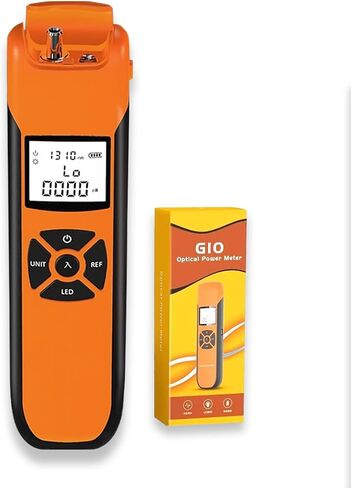 Optical Power Meter, Fiber Optic Cable Tester, Mini Fiber Light Meter w/9 Calibrated Wavelengths and FC/SC/ST Universal Interface Used for Optic Breakpoint Detection(-50+26dbm) in Saudi Arabia