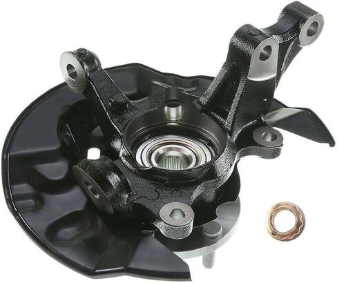 Front Left&Right Side Wheel Bearing Hub Steering Knuckle Assembly for Toyota Corolla L4 1.8L Sedan 2003 2004 2005 2006 2007 2008 Replace for 698-388 90363-40066 698-389 4321219015 in Saudi Arabia