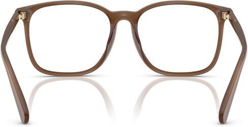 COACH Women's HC6254BD Square Prescription Eyewear Frames, Milky Tea/Demo Lens, 55 mm in Saudi Arabia