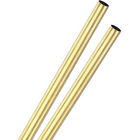 2-pack 300mm النحاس النحاس ، 6 مم OD 0.5 مم سماكة الجدار H65 النحاس أنابيب سلس للبناء/صياغة/صياغة DIY ، أنبوب مستقيم معدني [0.24 × 02x11.8in] in Kuwait