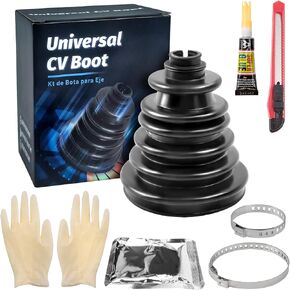CV Boot Repair Kit, 4PCS,CV Axle Boot Repair Kit, Universal CV Joint Gaiter Boot for Most Vehicle，Silicone in Saudi Arabia