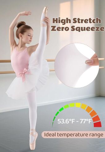 Zando 8 Pairs Halloween Tights Girls - Girls Tights for School Party,Halloween Ultra Soft Colorful Full Leggings 4-14 Years in Saudi Arabia