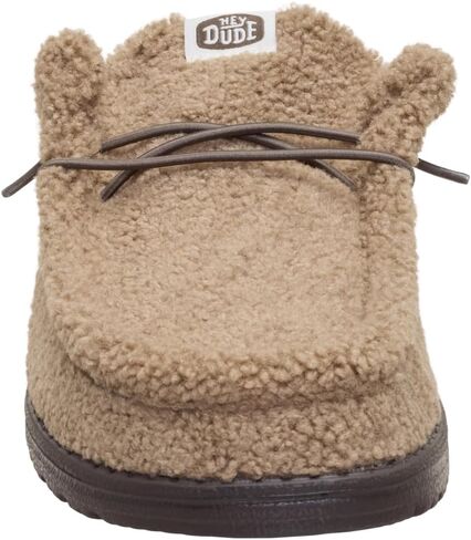 Heydude Wally Slip Sherpa Black Size 11 ، أحذية رجالي ، بغلات زلة ، مريحة وخفيفة الوزن in Kuwait