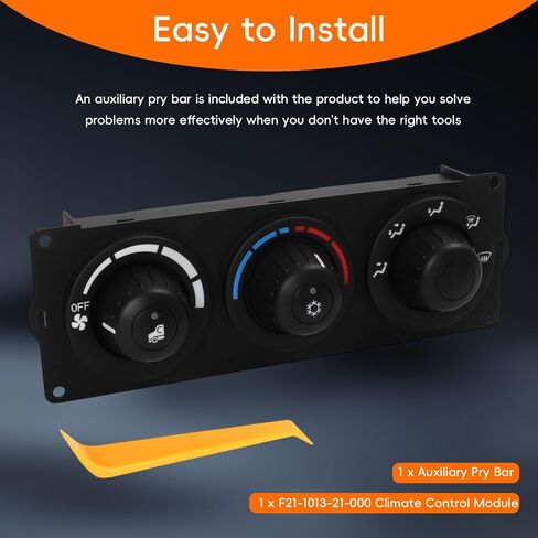 F21-1013-11-000 Climate Control Module Fit for Kenworth Truck 2006+, HVAC AC Heater Climate Control Module Panel Replaces F21-1013-11-000, F21101311000 in Kuwait