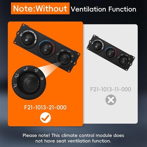 F21-1013-11-000 Climate Control Module Fit for Kenworth Truck 2006+, HVAC AC Heater Climate Control Module Panel Replaces F21-1013-11-000, F21101311000 in Kuwait