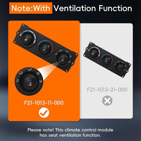 F21-1013-11-000 Climate Control Module Fit for Kenworth Truck 2006+, HVAC AC Heater Climate Control Module Panel Replaces F21-1013-11-000, F21101311000 in Saudi Arabia