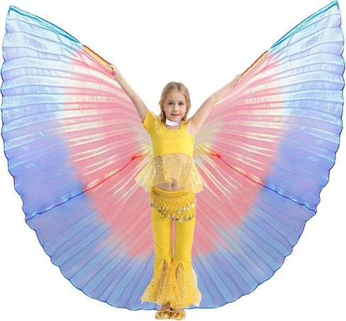 MUNAFIE Halloween Costumes Belly Dance Isis Wings for Children Kids in Saudi Arabia