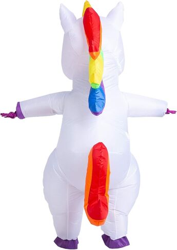 إبداعات spooktacular أزياء هالوين قابلة للنفخ ، كامل الجسم يونيكورن تفجير الأزياء لعطلة البالغين حفلة تأثيري تحت عنوان in Saudi Arabia