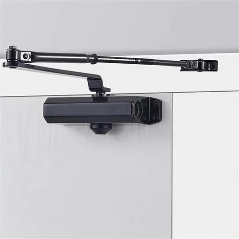 Hydraulic Buffer Door Closer 25KG to 80KG Adjustable Speed Door Closing Equipment Mute Soft Closing Door Hardware(L-Automatic Payment) in Saudi Arabia