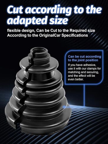 CV Boot Repair Kit, 4PCS,CV Axle Boot Repair Kit, Universal CV Joint Gaiter Boot for Most Vehicle，Silicone in Saudi Arabia