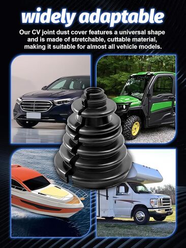 CV Boot Repair Kit, 4PCS,CV Axle Boot Repair Kit, Universal CV Joint Gaiter Boot for Most Vehicle，Silicone in Saudi Arabia