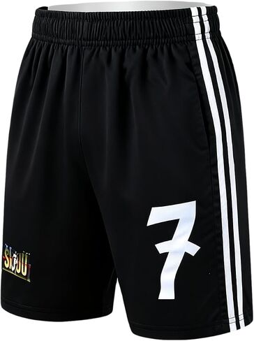 مجموعة زيت كرة القدم للشباب رقم 7 مجموعة كاملة مع Futbol Jersey Shorts Necklace for Kids Boys Girls Team Team Gear in Saudi Arabia