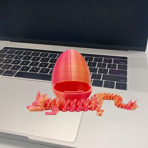 3D Printed Gragon Egg Statue, Suitable for Home Decoration Ornaments on Walls and Desktops, Gifts for Halloween, Christmas, and Holiday Parties in Saudi Arabia