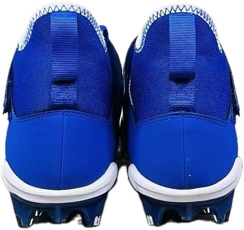 Nike Men's Alpha Menace Pro2 Mid Football Cleats Shoes #BV3945-101 White/Royal Blue/Black - Size Men's 16 in Saudi Arabia