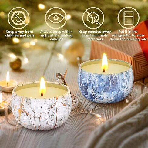 Christmas Scented Candles Gifts for Women, 12 Pack 2.5 oz Natural Soy Wax Aromatherapy Candles Gift Set for Home, Mother's Day,Christmas,Birthday,Valentine's Day in Saudi Arabia