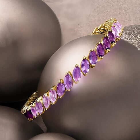 روس سايمونز 17.00 CT. T.W. سوار تنس أومبري في الذهب 18kt على الجنيه الاسترليني. 7 بوصات in Saudi Arabia