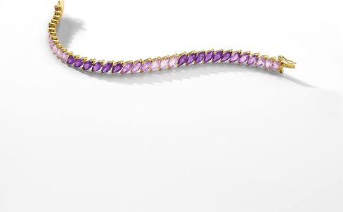 روس سايمونز 17.00 CT. T.W. سوار تنس أومبري في الذهب 18kt على الجنيه الاسترليني. 7 بوصات in Saudi Arabia