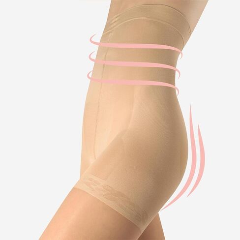 Calzitaly High Cercts Control Top Nylons ، و Comparing Bantyhose ، 20 Denier Cherping Compling Comparing طوال اليوم الاستخدام in Saudi Arabia