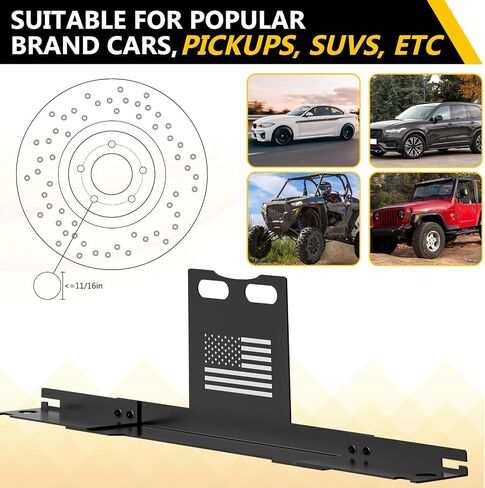 Wheel Alignment Tool – Toe Alignment Plates with Digital Angle Finder, Heightened Design, 2 Imperial Tape Measures, Fits Most Cars, Trucks, and SUVs in Kuwait