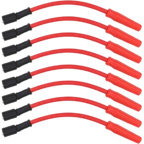 NewYall 8PCS 10.5mm Ignition Spark Plug Wires for LS Chevrolet Silverado Tahoe Suburban 1500 for GMC Yukon Sierra 2009-2013 LS1 LS2 LS3 LS6 LS7 32819