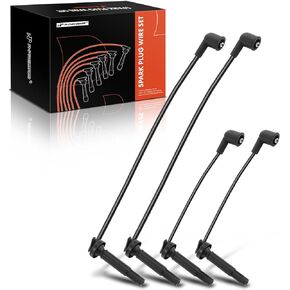 A-Premium Ignition Spark Plug Wires Set of 4 Compatible with Subaru Outback Legacy 2007-2009, Forester 2005-2010, Impreza 2005-2011, 2.0L 2.5L Naturally Aspirated