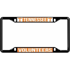 Tennessee Vols Volunteers Black Tag Frame