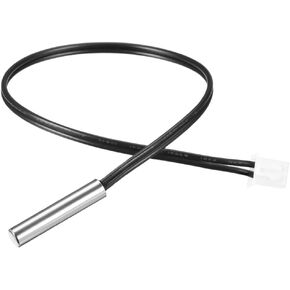 uxcell 10K NTC Thermistor Probe 78.7 Inch Stainless Steel Sensitive Temperature Temp Sensor for Air Conditioner