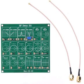 RF Demo Kit, Antenna Analyzer, Radio Frequency Test Board, RF Demo Kit RF Test Module Vector Network Analyzer Board Filter/Attenuator Module