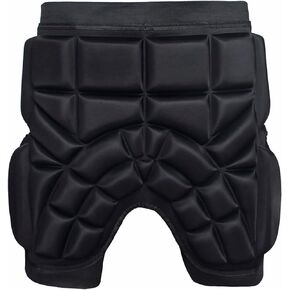 Clobeau Kids Skate Padded Shorts Skateboarding Protective Padded Shorts Snowboard Skate Ski Padded Compression Shorts