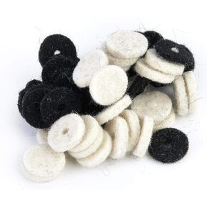 Guitar Strap Locks, Strap Button Felt Washer Guitar Tail Nail Washer Strap Lock Pad Felt Washers Guitar Parts Guitar Replacement Musical Instrument Accessory Strap Buttons Felt in Saudi Arabia