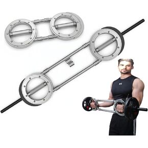 جهاز حرق الأثقال العالمي 4 في 1 من فيتي، بكرات آب، الدمبل، بار التمرين المتقاطع، معدات اللياقة البدنية المنزلية لتدريب الأثقال وتمارين الجسم بالكامل (12/22 رطل) in Kuwait