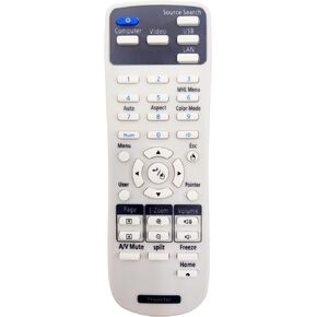 Kindsion Compatible Remote Control 1541653 for Epson PowerLite 1720, 1725W, 1730W, 1735W, 1750, 1760W, 1770W, 1775W, 1830, 1915, 1925W, 824+, 825, 826W, D6150, D6155W, D6250, VS400 Projectors