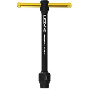 LEZYNE Torque Drive Bike Multi-Tool, CNC Machined Aluminum, Magnetic Hold, 11 Interchangeable Bits, Cross-Head & Flathead, Compact, Portable Bicycle Torque Wrench Kit