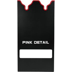PINKDETAIL Car Polisher Holder, Double Station Polisher Machine Rack Wall Mount Polisher Holder Double Rack, Premium Metal Car Detailing Holder/Hanger/Rack for Polishing Machines