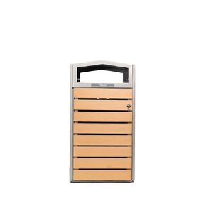 Woodview Double-Sided Waste Container