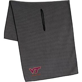 Team Effort Virginia Tech Hokies Grey Microfiber Towel