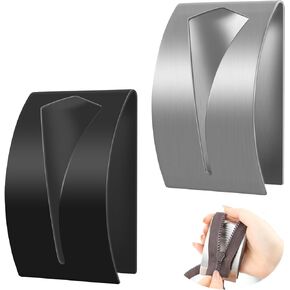 Zipper Jig Tool, Quick Zipper Jig Sliders for Zipper Pulls, Stainess Steel Zipper Installing Tool for Pants, Dresses(2 Pack)
