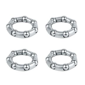 Bicycle Bearing WELWIK 4pcs 3/16" x 7 Bike Wheel Bearings Retainer for Bike Front Rear Axle
