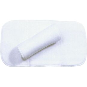 PARTRADE 056042 No Bow Bandage Wrap for Horses White, 14inch / 2 Pack