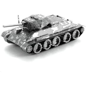 Metal Earth T-34 Tank 3D Metal Model Kit Fascinations
