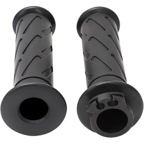 Motoparty Motorcycle Hand Grips for Suzuki GSX-R600 GSX-R750 GSX-R1000 AN400 SV650 DL650 TU250X Plastic Replace for 57110-29G02-291 & 57211-22D02-291