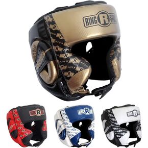Ringside Competition Boxing Muay Thai MMA Sparring Head Protection Headgear with Cheeks