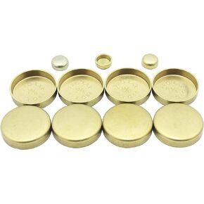 DNJ FPS1143 Brass Freeze Plug Set for 1995-2007 / Chrysler, Dodge, Plymouth / 3.5L / V6 / 24V / SOHC / 215cidNote Brass Freeze Plugs