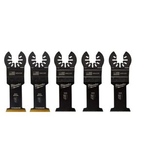 MILWAUKEE Universal Fit Open-LOK 5-Piece Oscillating Multi-Tool Set (49-25-1135) in Kuwait